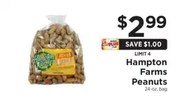 ShopRite Hampton Farms Peanuts offer