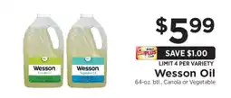 ShopRite Wesson Oil offer