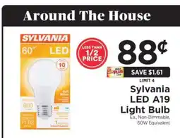 ShopRite Sylvania LED A19 Light Bulb offer