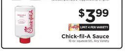 ShopRite Chick-Fil-A Sauce offer