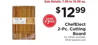 ShopRite ChefElect 2-Pc. Cutting Board offer