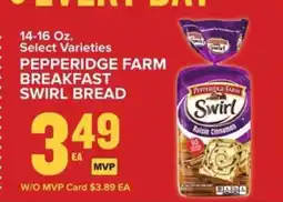 Food Lion Pepperidge Farm Breakfast Swirl Bread offer