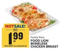 Food Lion Food Lion Boneless Chicken Breast offer
