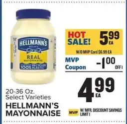 Food Lion Hellmann's Mayonnaise offer