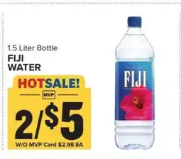 Food Lion FIJI Water offer