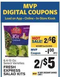 Food Lion Fresh Express Salad Kits offer