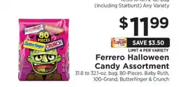 ShopRite Ferrero Halloween Candy Assortment offer