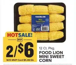 Food Lion Food Lion Mini Sweet Corn offer