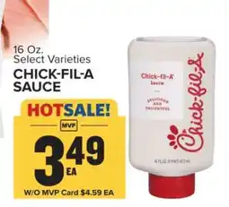 Food Lion Chick-Fil-A Sauce offer