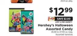 ShopRite Hershey's Halloween Assorted Candy offer