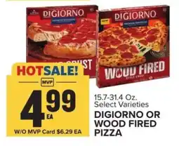 Food Lion DIGIORNO OR WOOD FIRED PIZZA offer
