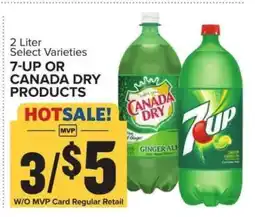 Food Lion 7-UP or Canada Dry Products offer