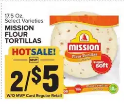 Food Lion Mission Flour Tortillas offer