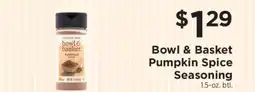 ShopRite Bowl & Basket Pumpkin Spice Seasoning offer