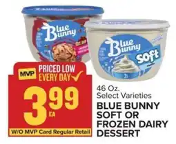 Food Lion Blue Bunny Soft or Frozen Dairy Dessert offer