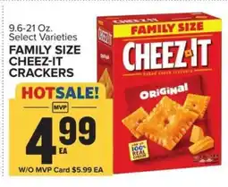 Food Lion Family Size Cheez-It Crackers offer