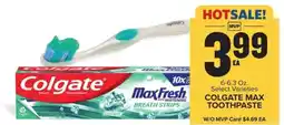 Food Lion COLGATE MAX TOOTHPASTE offer