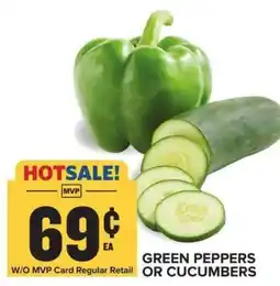 Food Lion Green peppers or cucumbers offer