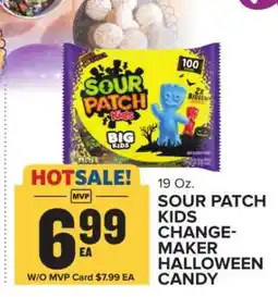 Food Lion SOUR PATCH KIDS CHANGEMAKER HALLOWEEN CANDY offer