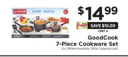 ShopRite GoodCook 7-Piece Cookware Set offer