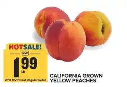 Food Lion California Grown Yellow Peaches offer