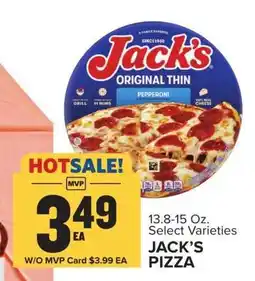 Food Lion Jack's Pizza offer