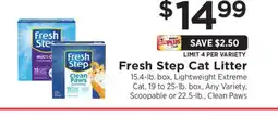 ShopRite Fresh Step Cat Litter offer