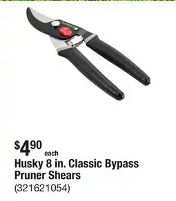The Home Depot Husky 8 in. Classic Bypass Pruner Shears offer