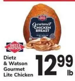 Safeway Dietz & Watson Gourmet Lite Chicken offer