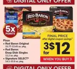 Safeway Pizza offer