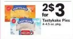 Safeway Tastykake Pies offer