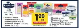 Safeway Lucerne Cheese and Sour Cream offer