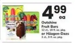 Safeway Outshine Fruit Bars or Häagen-Dazs offer