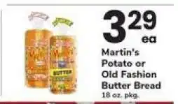 Safeway Martin's Potato or Old Fashion Butter Bread offer