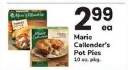 Safeway Marie Callender's Pot Pies offer