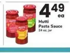 Safeway Mutti Pasta Sauce offer