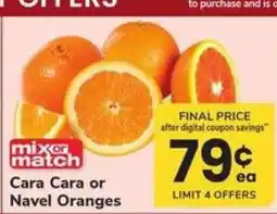 Safeway Cara Cara or Navel Oranges offer