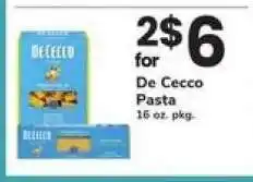Safeway De Cecco Pasta offer