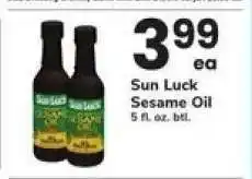 Safeway Sun Luck Sesame Oil offer