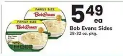 Safeway Bob Evans Sides offer