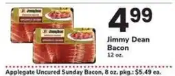 Safeway Jimmy Dean Bacon offer