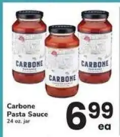 Safeway Carbone Pasta Sauce offer