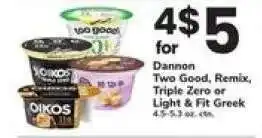 Safeway Dannon yogurt offer