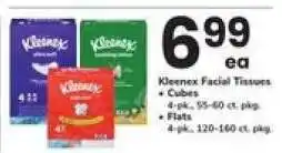 Safeway Kleenex Facial Tissues offer