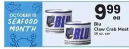 Safeway Blu Claw Crab Meat offer