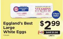 ShopRite Eggland's Best Large White Eggs offer