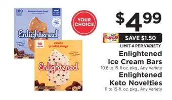 ShopRite Enlightened Ice Cream Bars offer