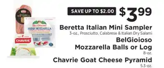 ShopRite Beretta Italian Mini Sampler offer