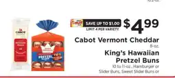 ShopRite Cabot Vermont Cheddar offer