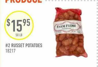 US Foods Chef's Store Russet Potatoes offer